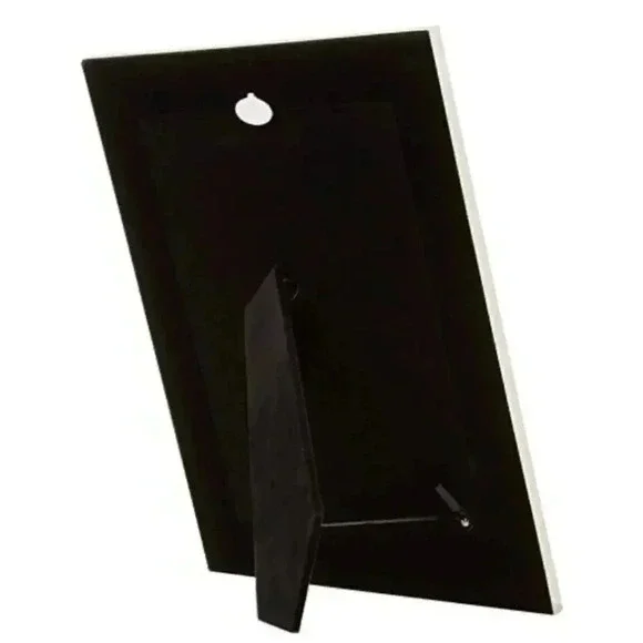 New Lenox Devotion 8x10 Picture Frame Silver Plated Crystal Hang Table Top NIB - Picture 4 of 15